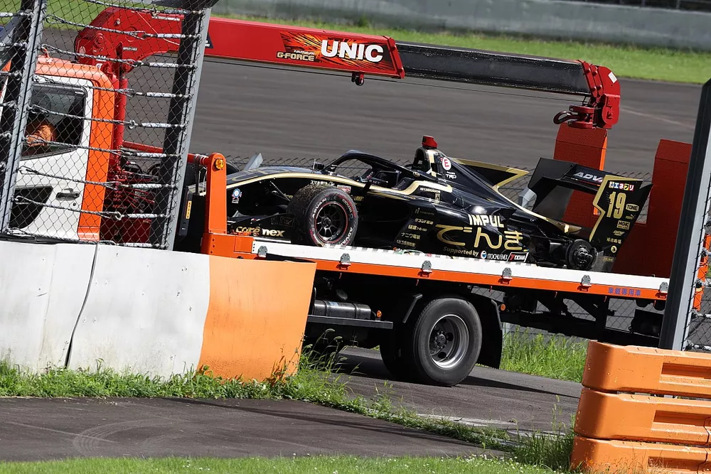 リタイアした関口雄飛(carenex TEAM IMPUL)のマシン