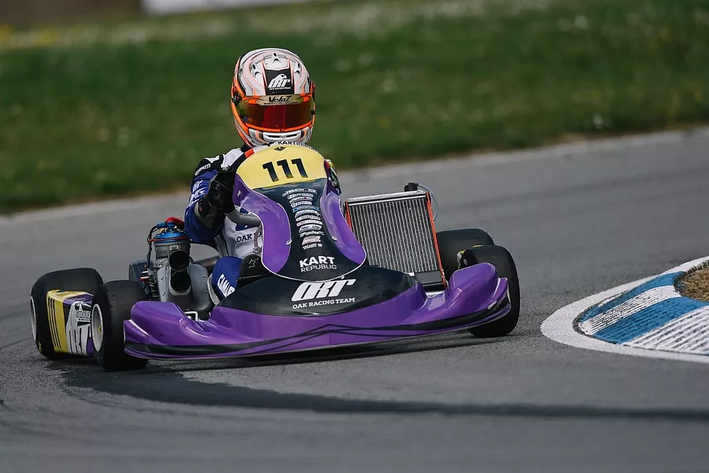 Rafa C&acirc;mara no Europeu de Kart