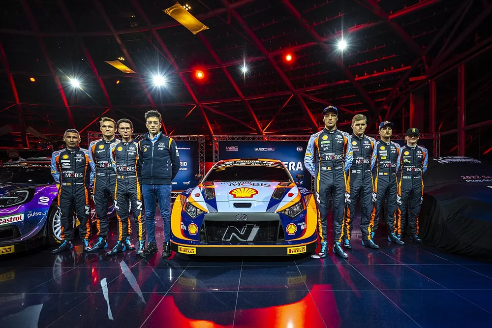 El equipo Hyundai 2022