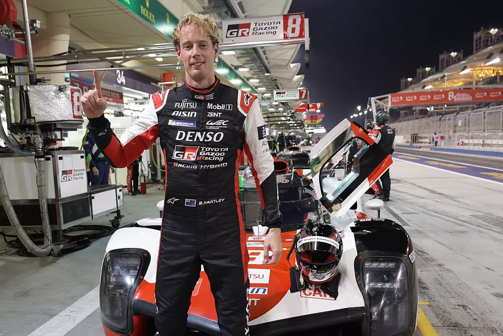 Pole sitter #8 Toyota Gazoo Racing Toyota GR010 - Hybrid LMP1: Brendon Hartley