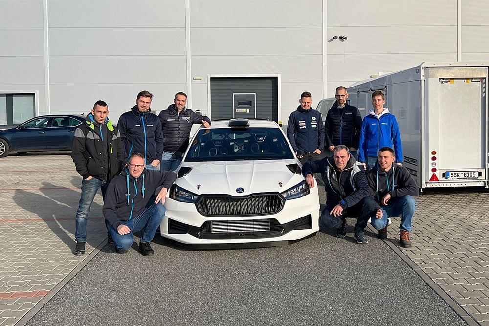Simon Wagner, Eurosol Racing, Skoda Fabia RS Rally2