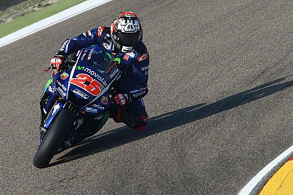 MotoGP Aragon: Vinales pole, Rossi start ketiga