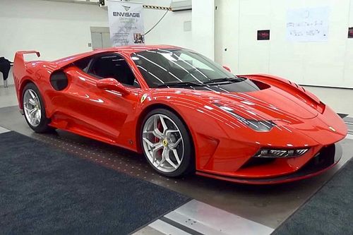 El 7X Design GTO Vision rinde tributo a grandes Ferraris del pasado
