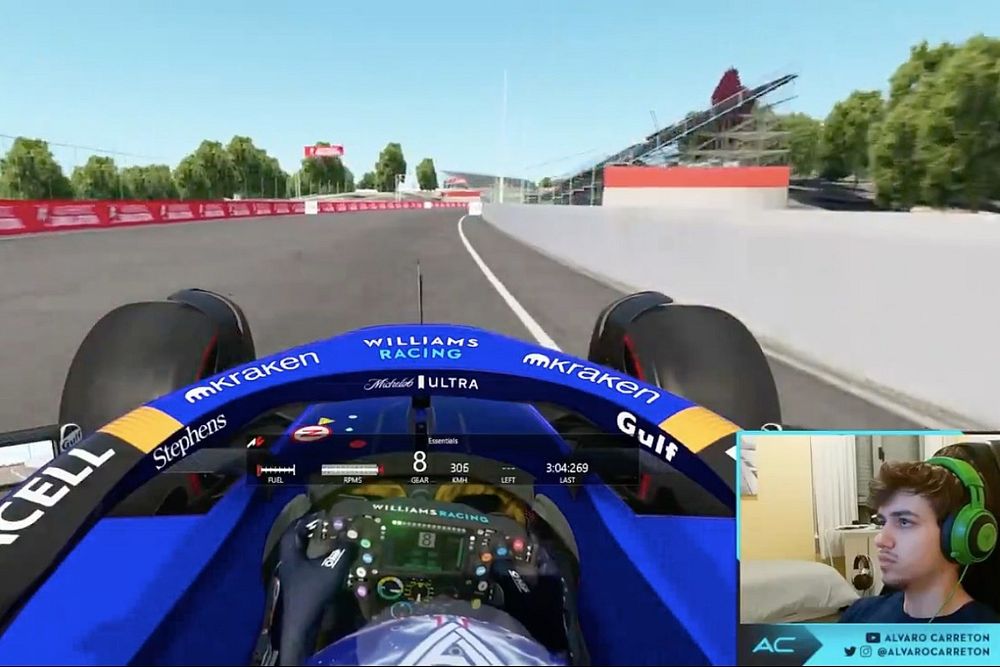 Vuelta al circuito de Madrid virtual