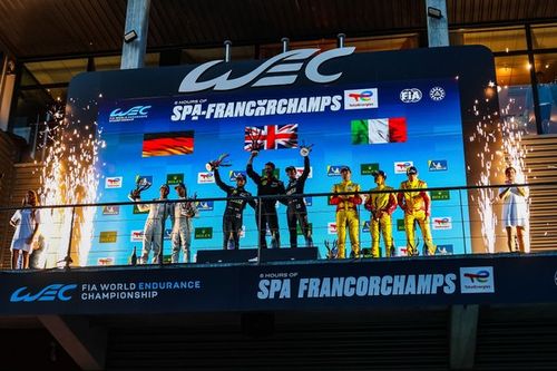 WEC: Jota Porsche consigue su primera victoria en una carrera accidentada en Spa