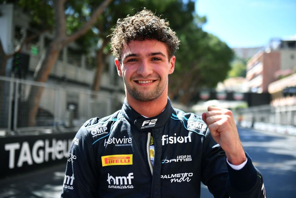 Race winner Jak Crawford, DAMS Lucas Oil