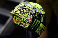 El casco especial de Rossi para su despedida de Misano