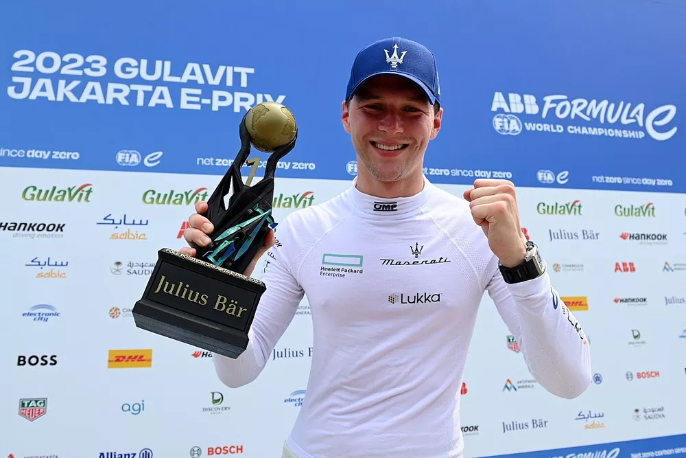 Polesitter Maximilian Gunther, Maserati MSG Racing