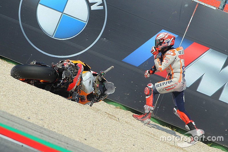 Le sprint de Márquez,