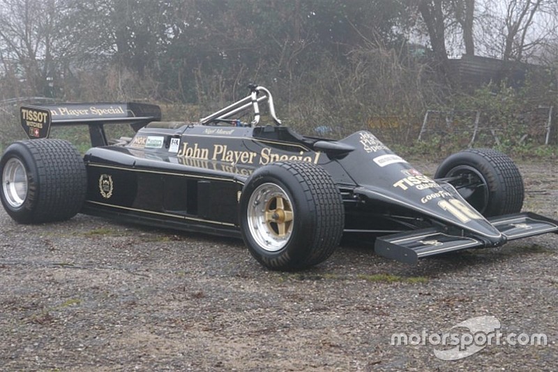 Veja Lotus de Mansell e outras raridades da F1 à venda