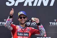 Bastianini: "Al principio, esperaba que Mart&iacute;n frenara muy tarde, y ha sido as&iacute;"