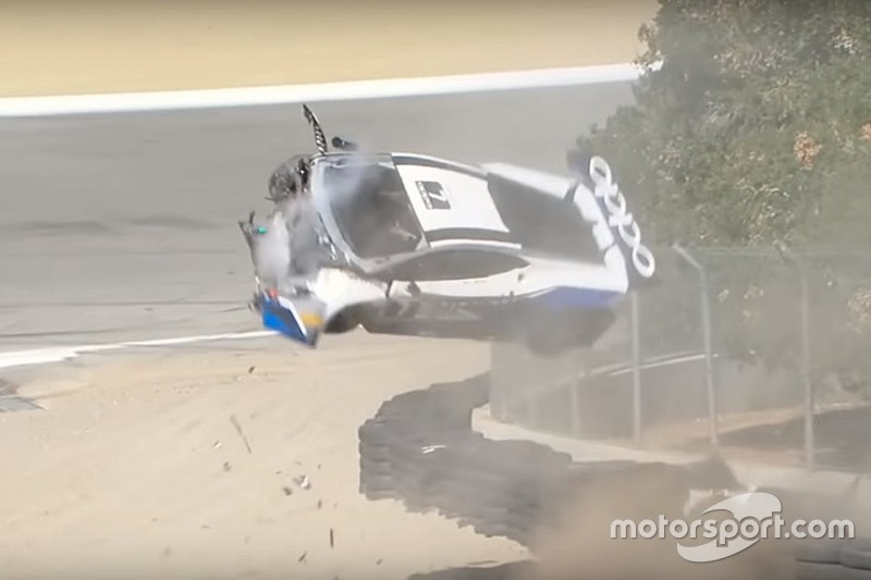 VIDEO: Tremendo accidente de Sheena Monk