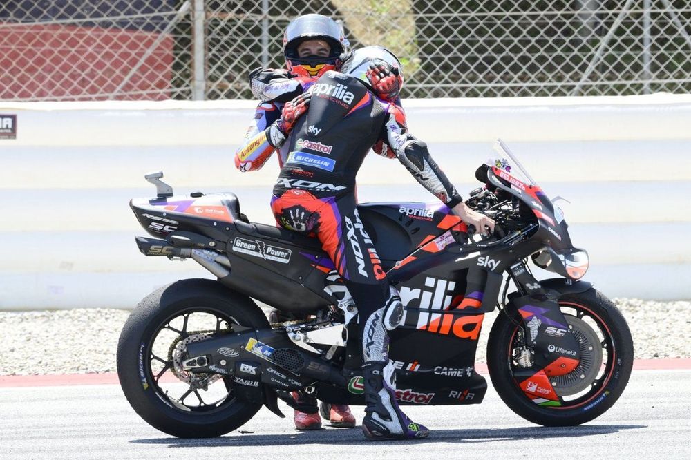 Marc Márquez, Gresini Racing, Aleix Espargaró, Aprilia Racing Team