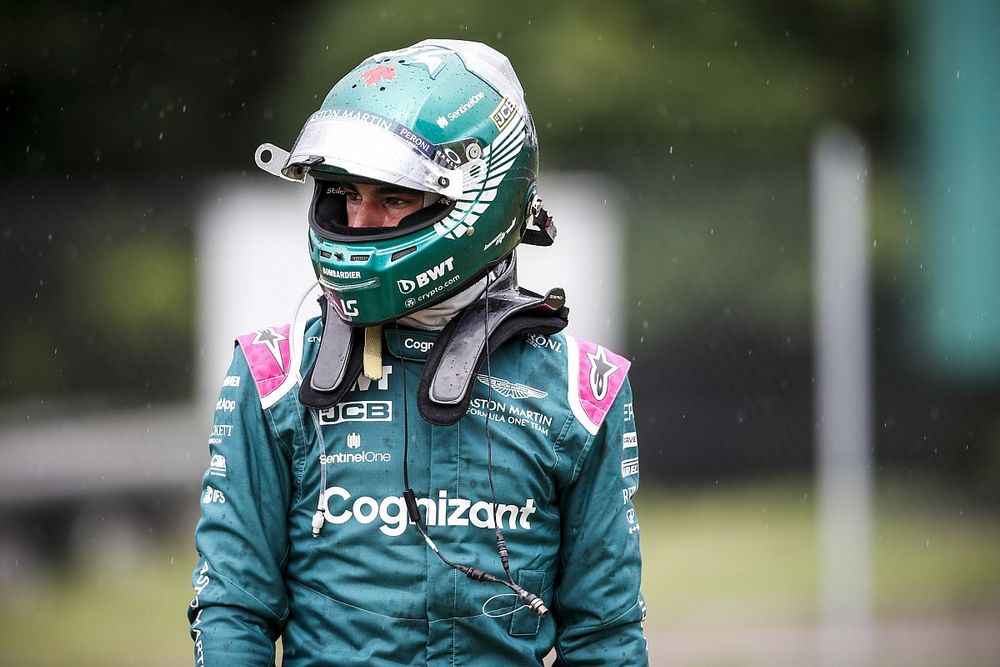 スポーツ選手 L.Stroll 2021 Aston Martin F1 Used Visor L.Stroll 2021 Aston Martin F1 Used Visor