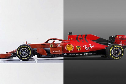 Ferrari SF71H (2018) Vs. Ferrari SF90 (2019): grafikán a különbségek