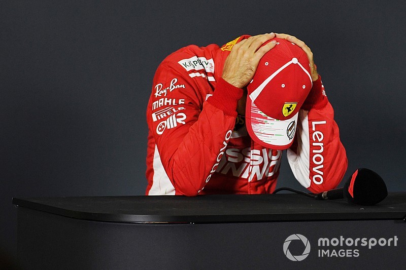 Vettel è svuotato: