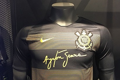 El Corinthians dedica su tercera equipación a Ayrton Senna y Lotus