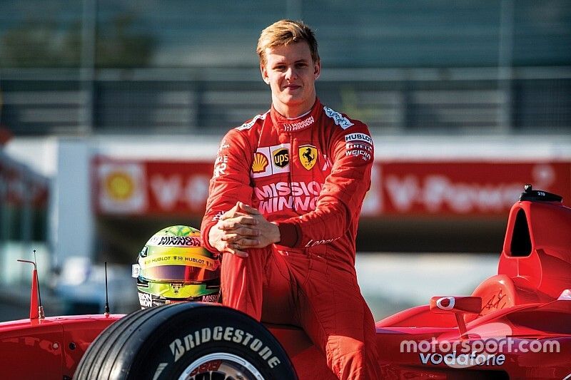 Mick Schumacher, Ferrari F2002