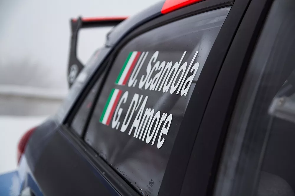 Umberto Scandola e Guido D'Amore, Team Hyundai Rally italia, Hyundai i20 New Generation R5