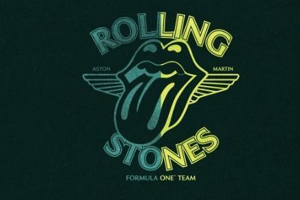 Aston Martin faz parceria com banda Rolling Stones na F1