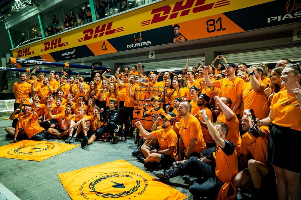 Lando Norris, McLaren, Oscar Piastri, McLaren