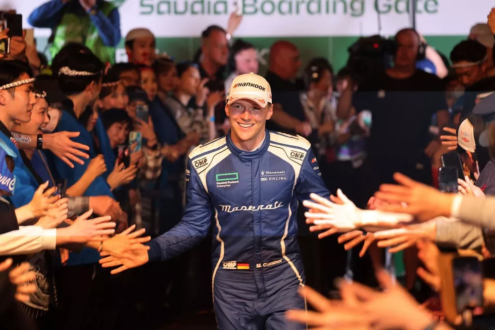 Race winner Maximilian G&uuml;nther, Maserati Racing