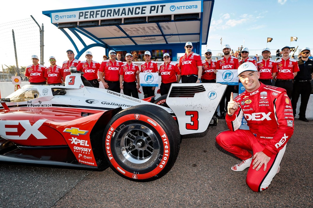 Scott McLaughlin earns IndyCar St. Pete pole, Coyne impresses in Fast 6