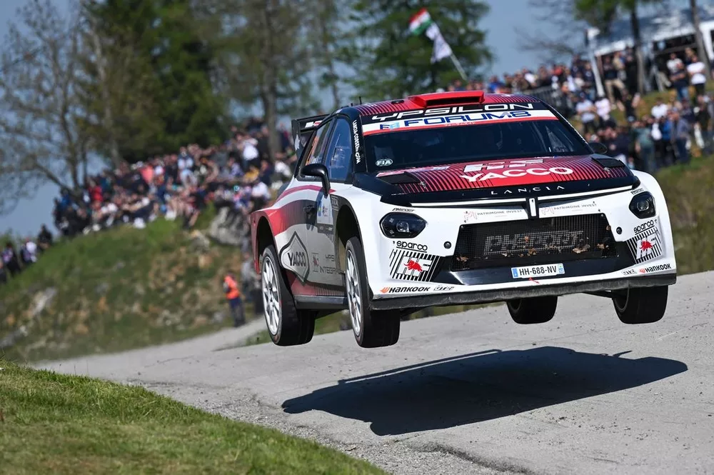 Yohan Rossel, Arnaud Dunand, Lancia Corse HF Lancia Ypsilon Rally2 HF Integrale