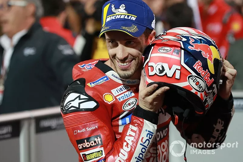 Le vainqueur Andrea Dovizioso, Ducati Team