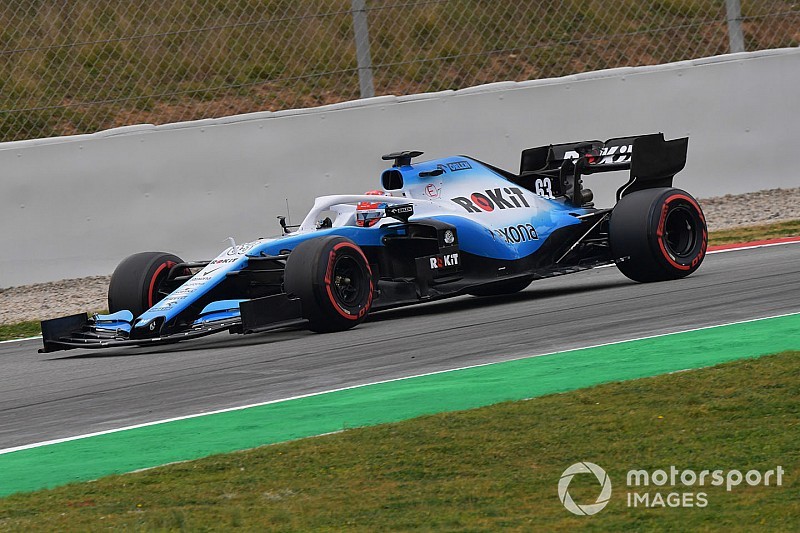 Videó: Pályára gurult a Williams FW42 az F1-es teszten Barcelonában