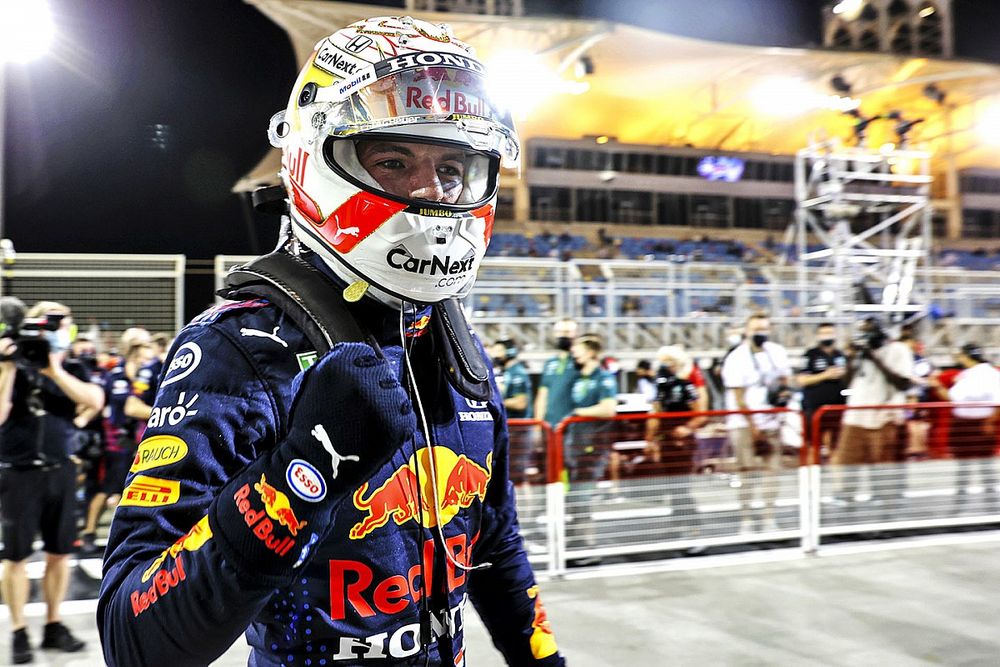 Ganador de la pole Max Verstappen, Red Bull Racing  