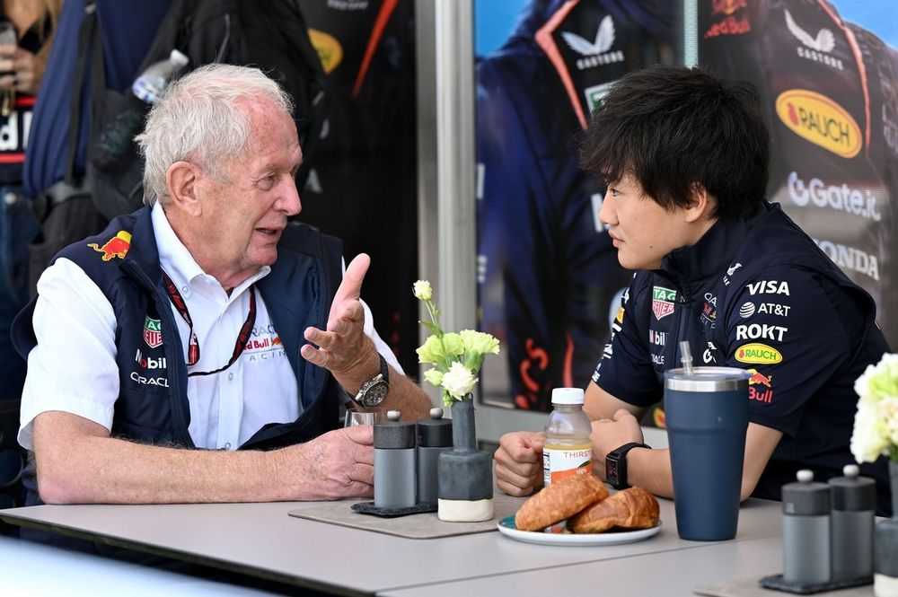 Yuki Tsunoda, Red Bull Racing, Helmut Marko, Red Bull Racing
