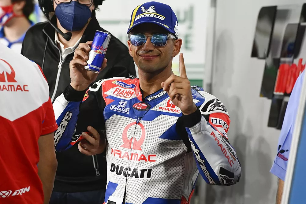 Le poleman Jorge Martin, Pramac Racing