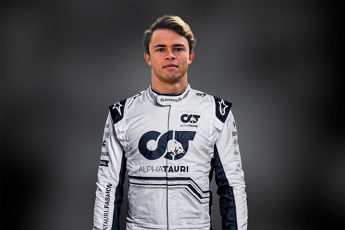 Oficial Nyck de Vries, piloto de AlphaTauri para la F1 2023