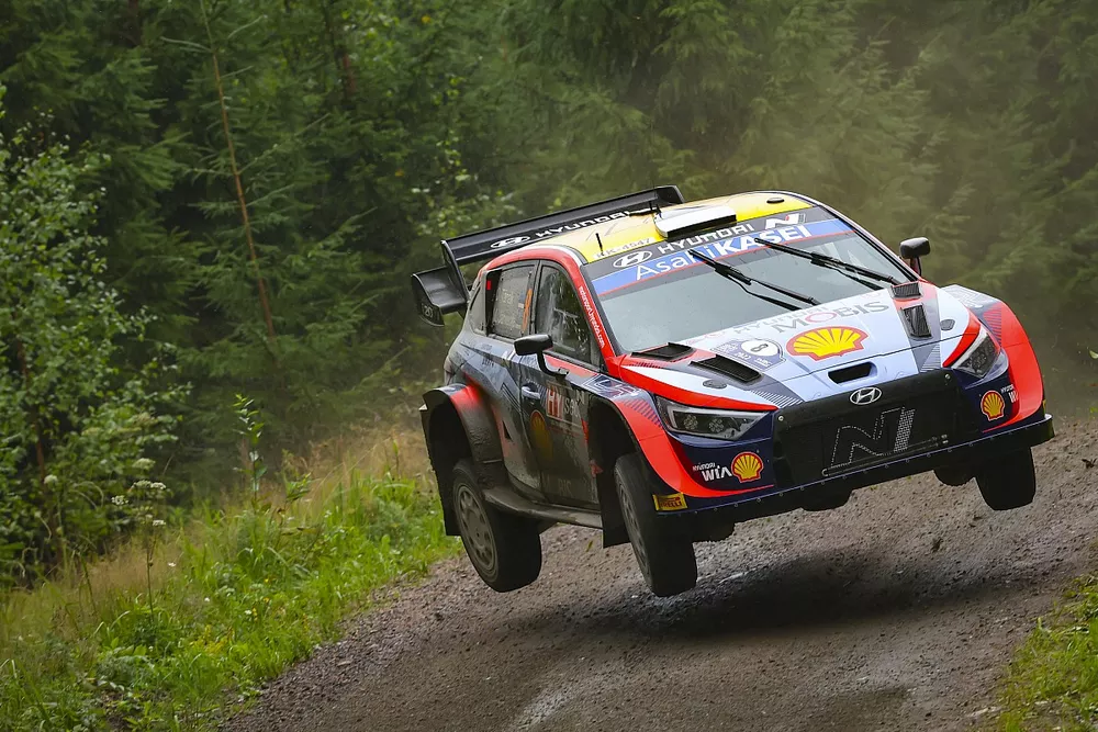 Ott Tanak, Martin Jarveoja, Hyundai World Rally Team Hyundai i20 N Rally1