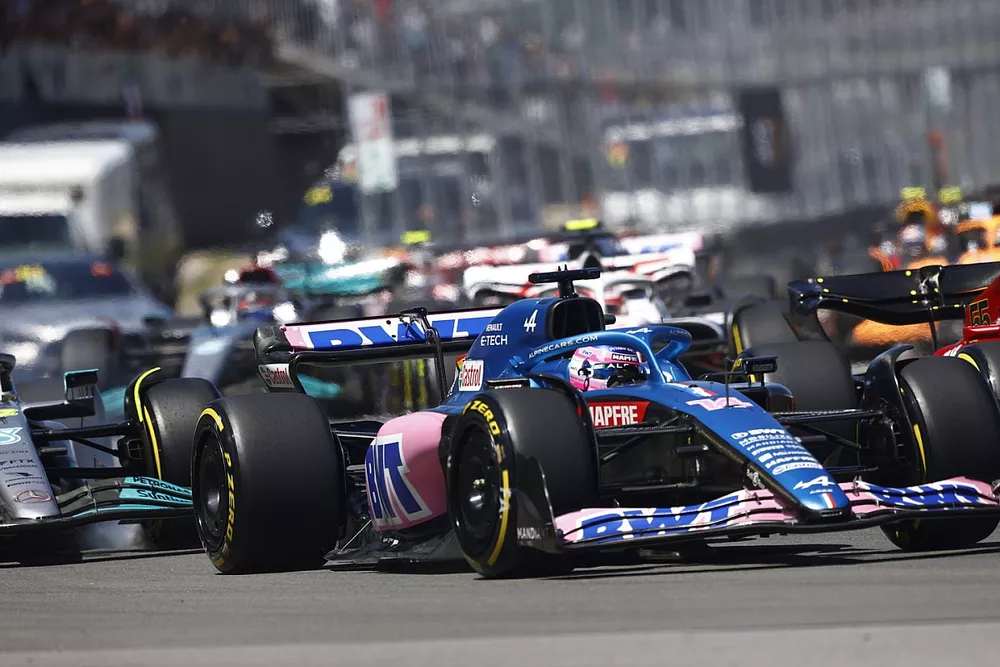 Fernando Alonso, Alpine A522