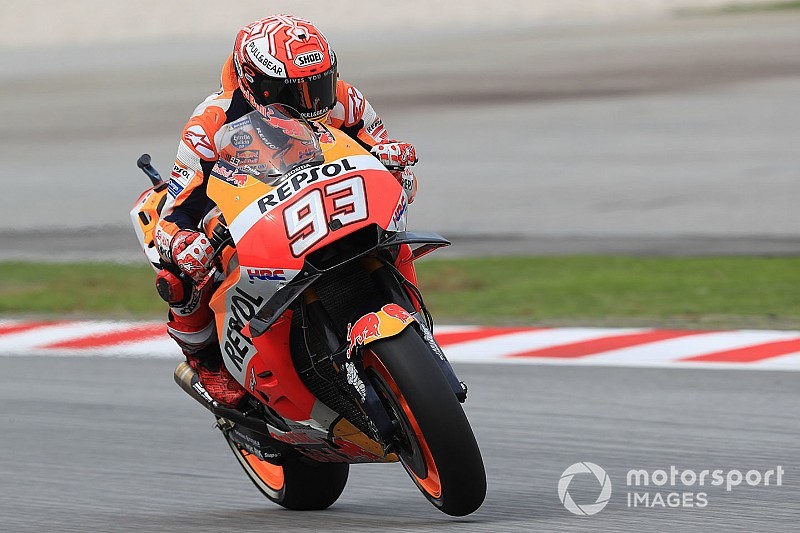 Qualifs - Gros déluge, petite chute et pole position pour Márquez