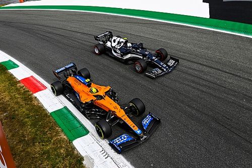 La parrilla de salida de la carrera sprint del GP de Italia F1