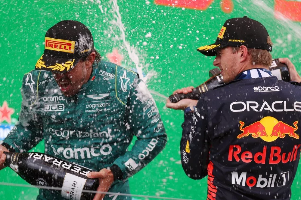 Max Verstappen, Red Bull Racing, Fernando Alonso, Aston Martin