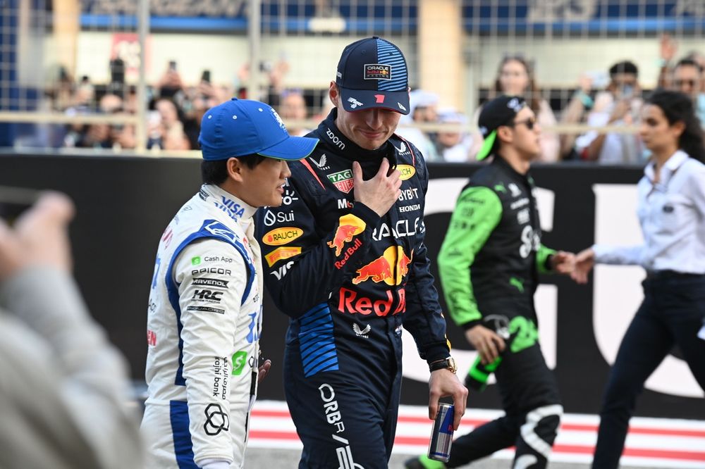 Yuki Tsunoda, Visa Cash App RB F1 Team, Max Verstappen, Red Bull Racing