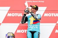 David Alonso: "No he llorado en el podio porque lo lloré todo anoche"