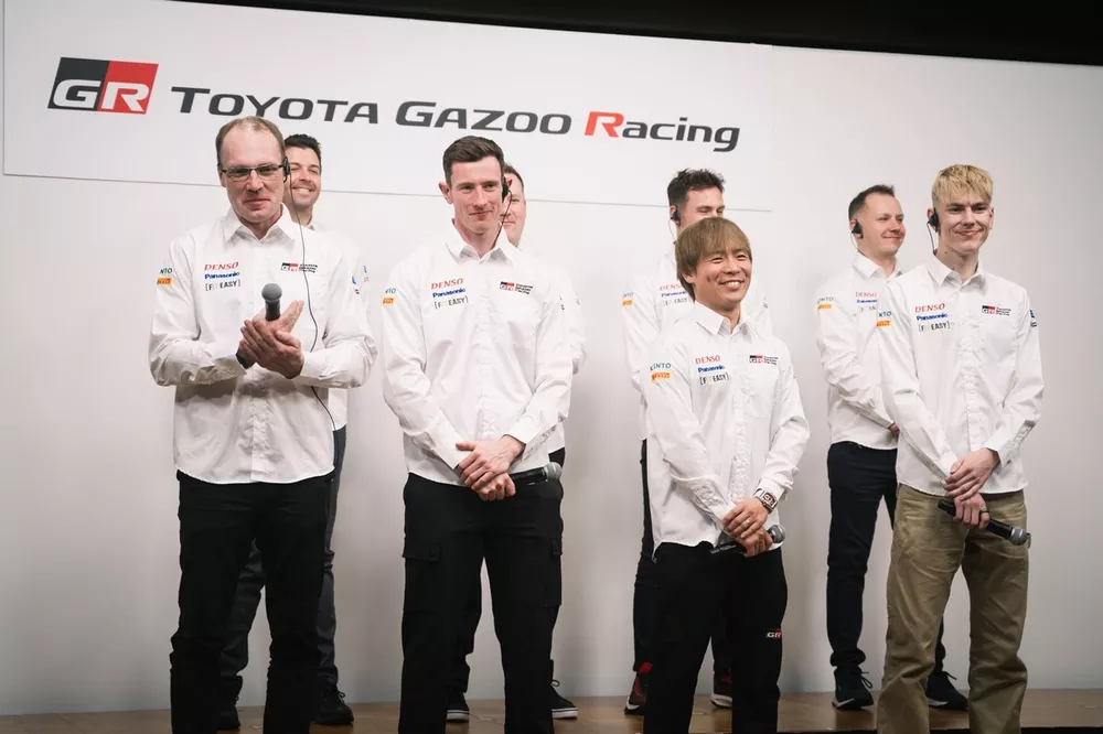 Toyota 2025 driver lineup