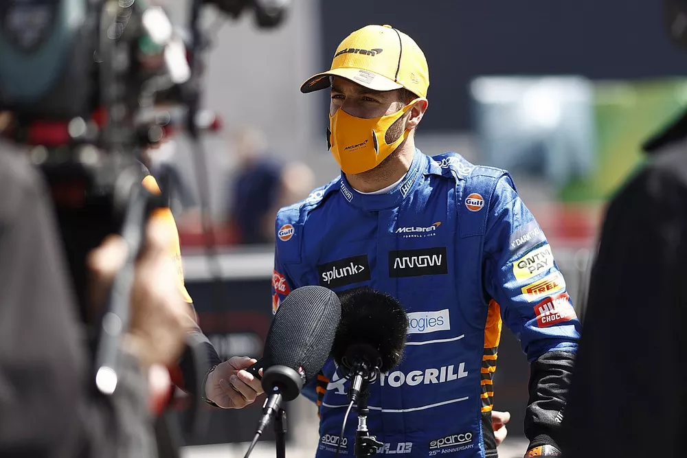 Daniel Ricciardo, McLaren, interview&eacute; apr&egrave;s les qualifications