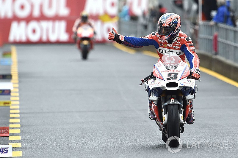 3º, Petrucci lamenta escolha de pneu traseiro extra macio