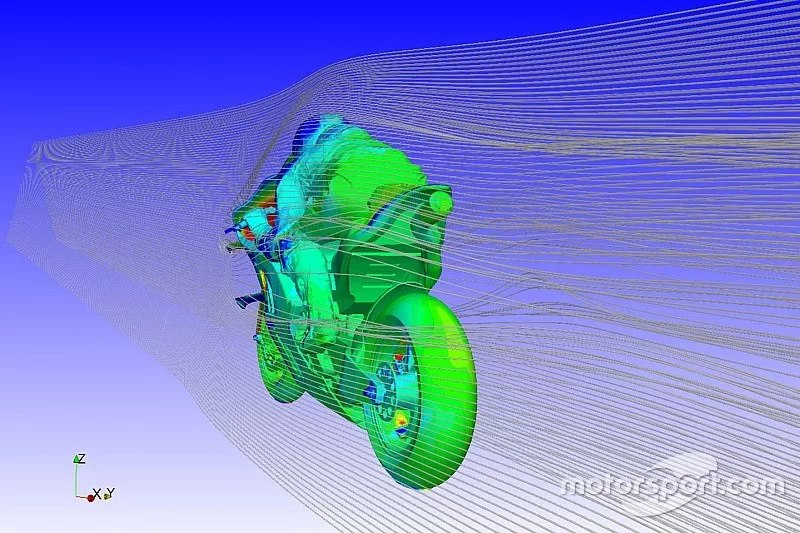 Representaci&oacute;n de la aletilla de Ducati Team CFD