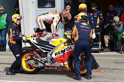 Un nouveau châssis à Brno pour Márquez et Pedrosa