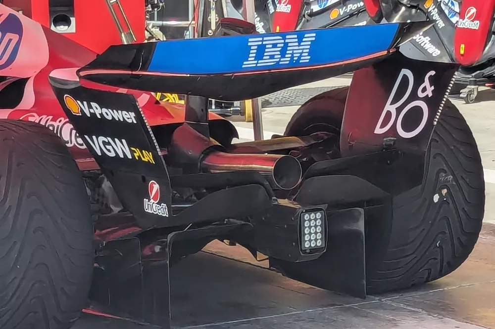 Ferrari SF-25 technical detail