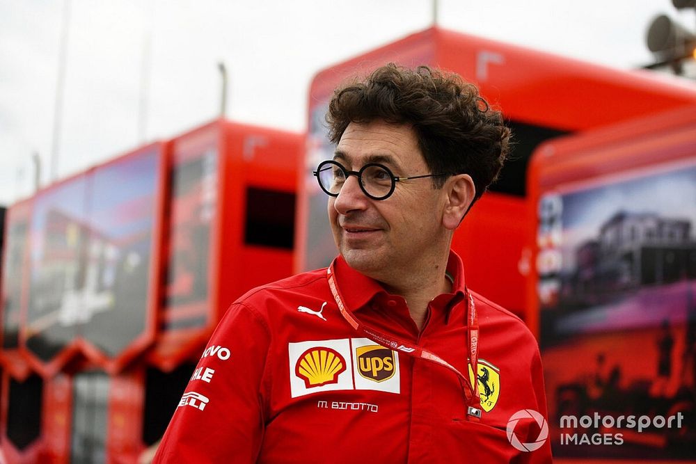 Mattia Binotto, director de Ferrari