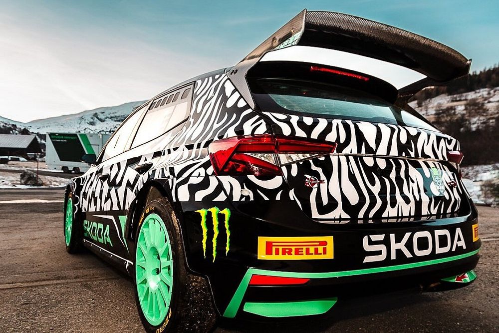 Oliver Solberg, Elliott Edmondson, Skoda Fabia RS Rally2