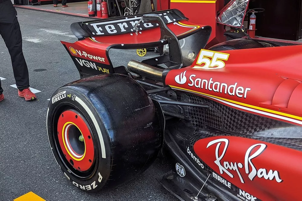 Ferrari SF-24 rear wing